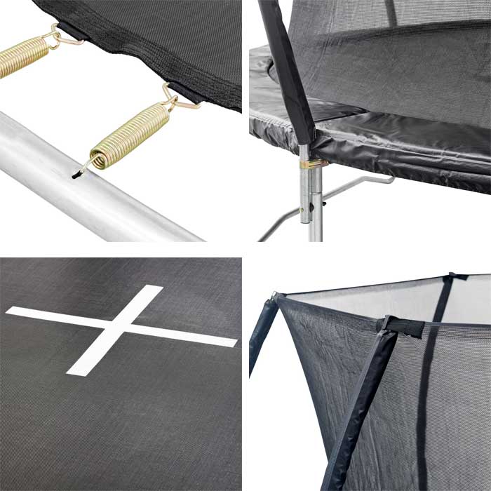 Trambolina sa zaštitnom mrežom Fair 250cm - detalj