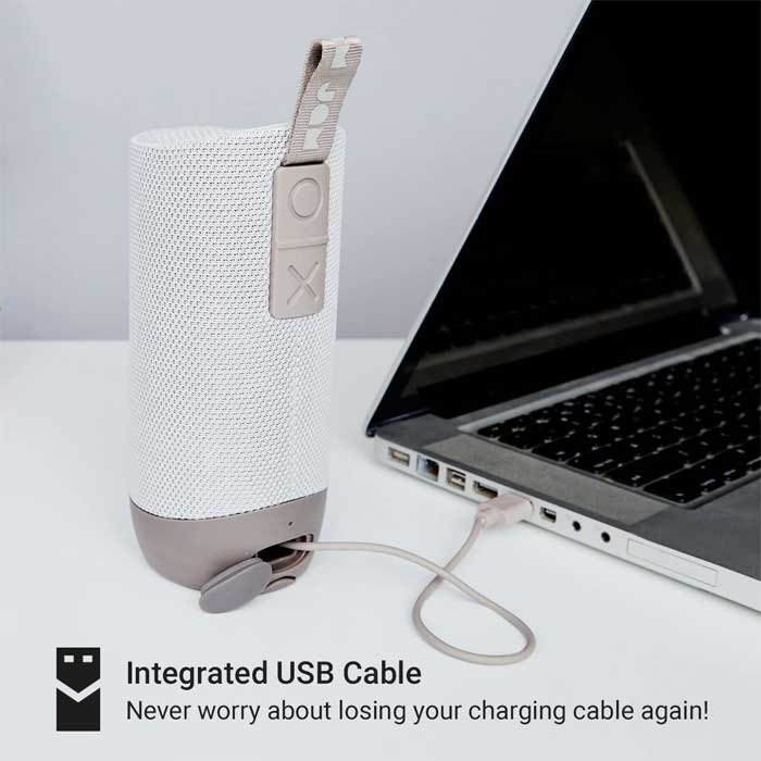 Bluetooth zvučnik Zero Chill Grey - detalj