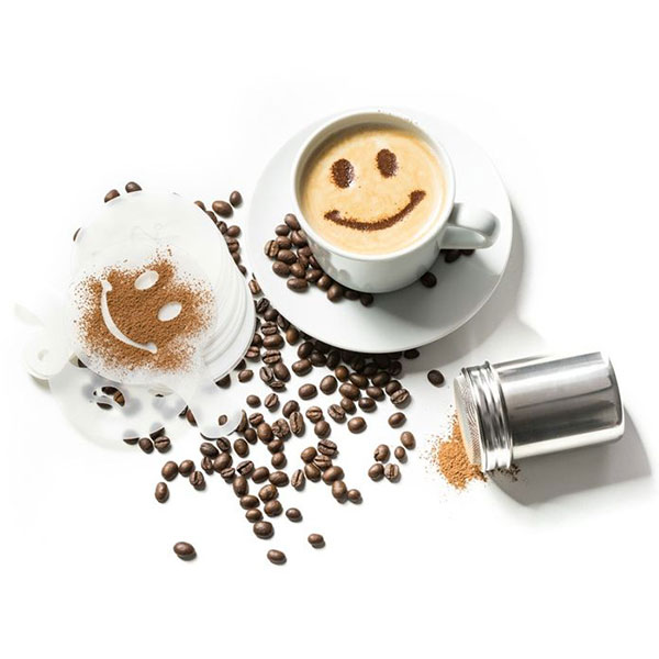 Set šablona za dekorisanje napitaka - detalj