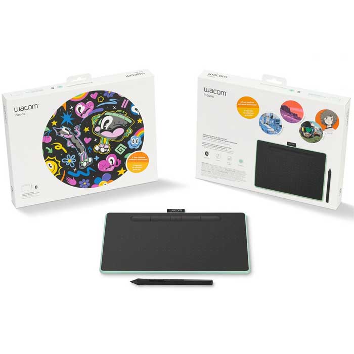Grafička tabla Wacom Intuos M Bluetooth Pistachio CTL-6100WLE-N - detalj
