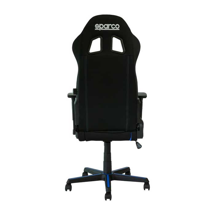 Gejmerska stolica Sparco Grip Crno plava 00989NRAZ - detalj