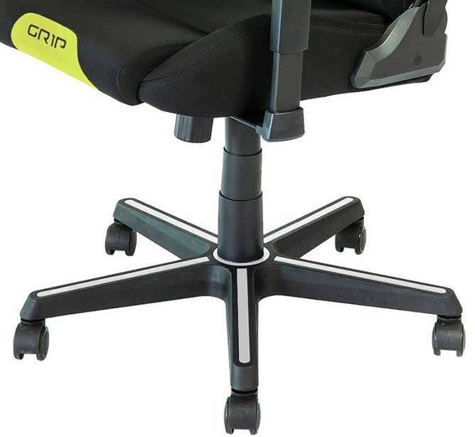 Gejmerska stolica Sparco Grip Crno-žuta 00989NRGI - detalj