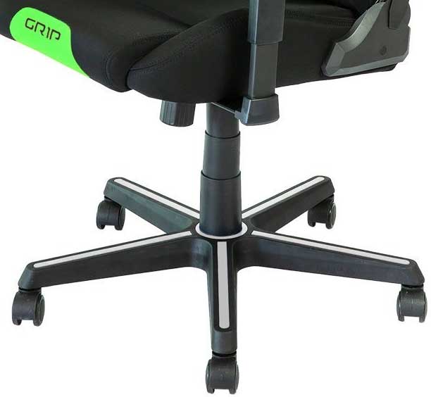 Gejmerska stolica Sparco Grip Crno-zelena 00989NRVF - detalj