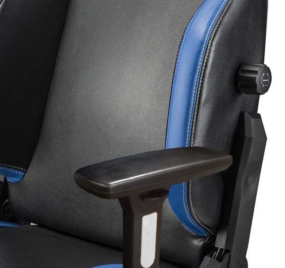 Gejmerska stolica Sparco Icon Crno-plava 00998NRAZ - detalj