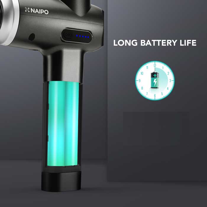 Bežični ručni masažer Naipo Gun MGPC-007 - detalj