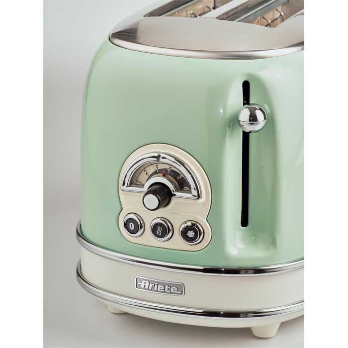 Toster Ariete Vintage 155 Verde - detalj