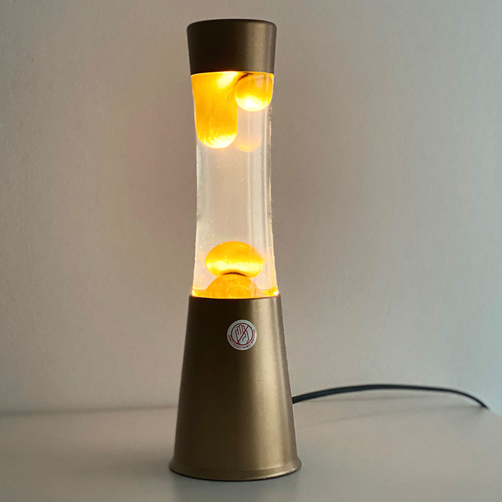 Dekorativna stona Lava Lampa Amber - detalj