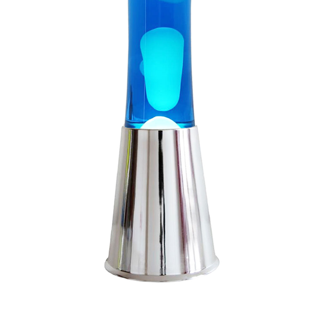 Dekorativna stona Lava Lampa Blizzard Blue - detalj