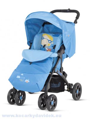 Chipolino kolica Allegra blue - detalj