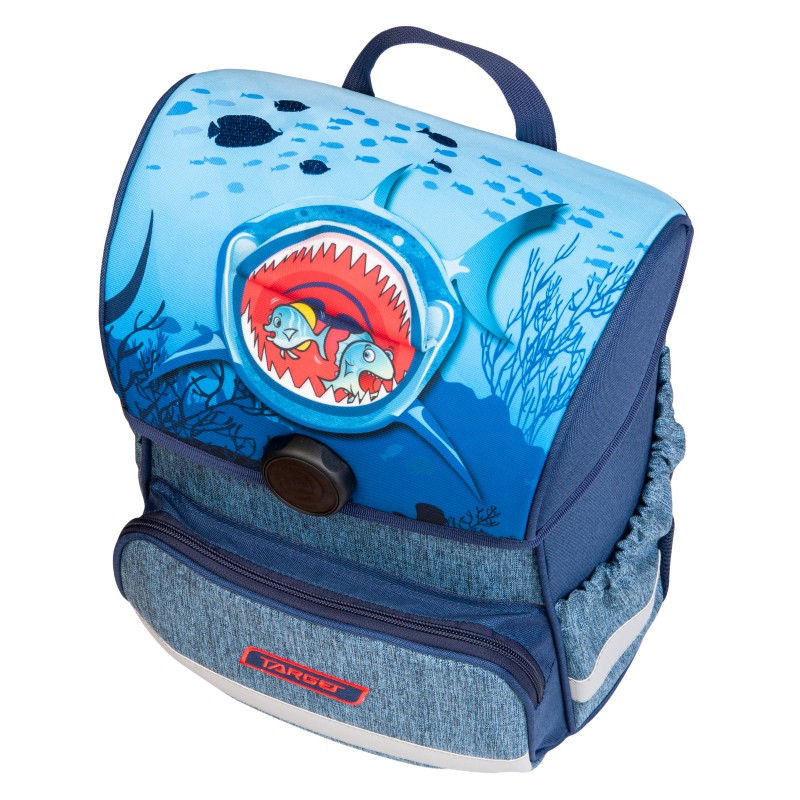 Target školski ranac sa magnetnim zatvaranjem GT Twist Crazy Shark - detalj