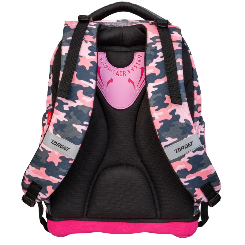 Target ranac za školu Superlight Petit Army Girl - detalj