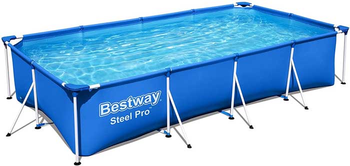 Bestway 56405 Pravougaoni bazen sa metalnom konstrukcijom 400 x 211 x 81 - detalj