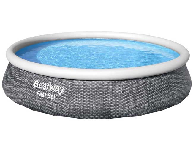 Bazen sa prstenom i filter pumpom Fast Set 396x84cm Bestway 57376 - detalj