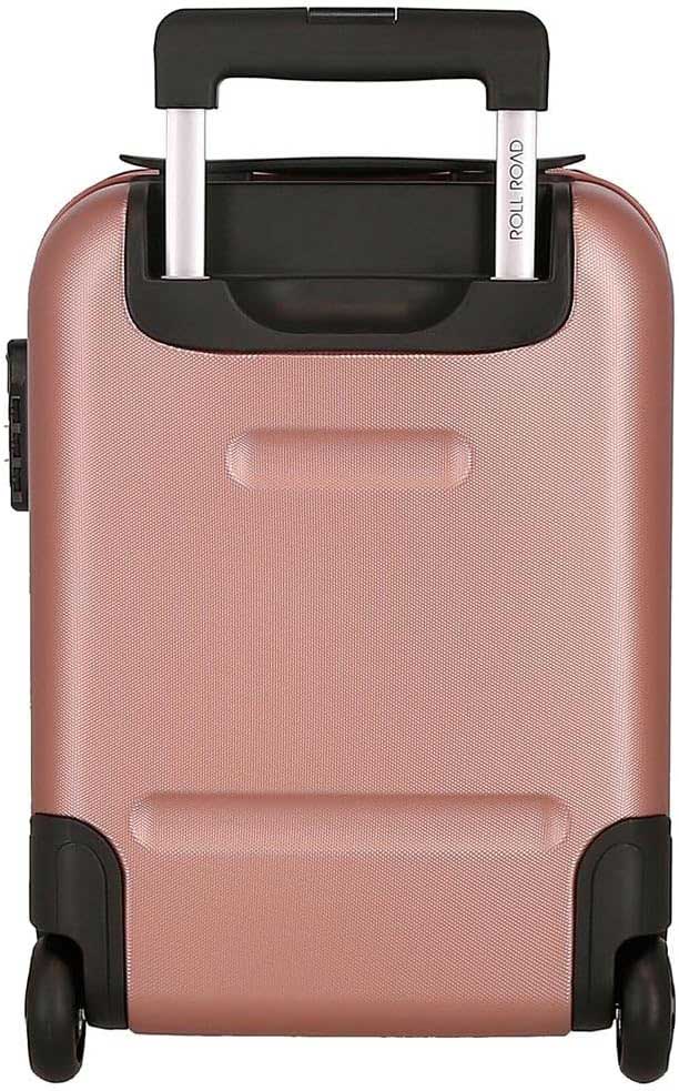 ABS Kofer za putovanja 40cm Flex powder pink Roll Road 58499 - detalj