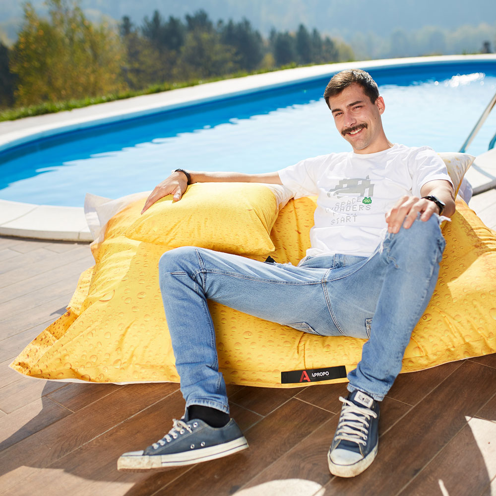 Lazy bag fotelja XXL Beer - detalj