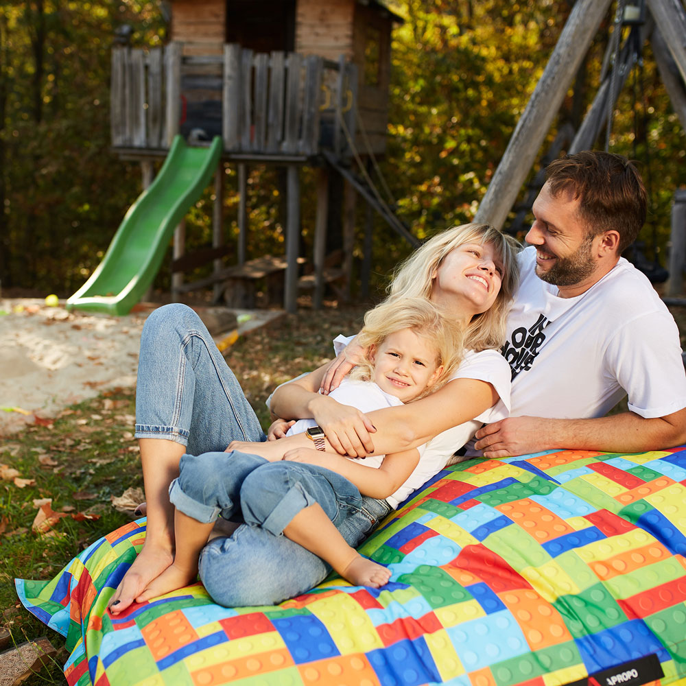 Lazy bag fotelja XXL Brick - detalj