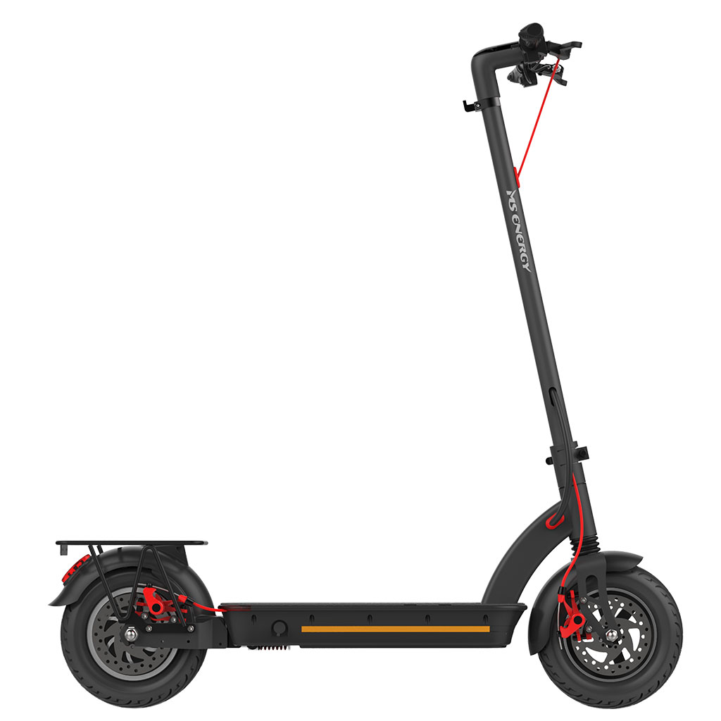 Sklopivi električni trotinet MS Energy e10 tamno sivi - detalj