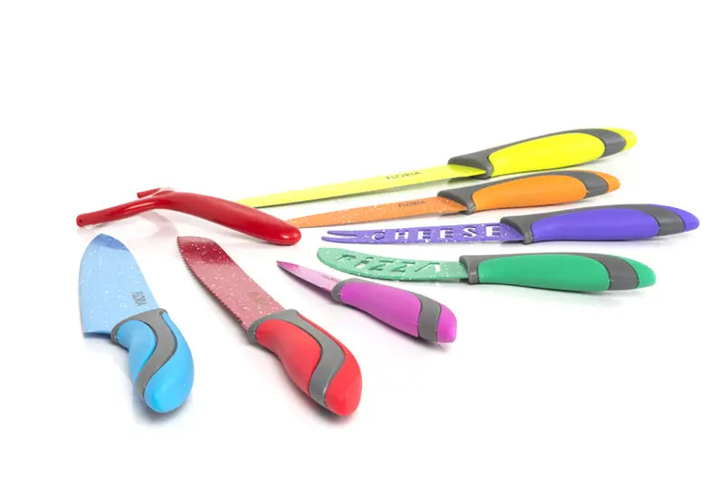 Set kuhinjskih noževa u boji Zilan ZLN1143 - detalj