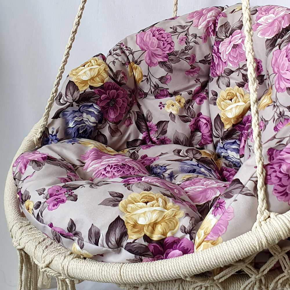 Jastuk za makrame ljuljašku - Letta - detalj