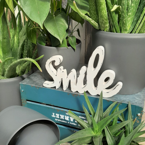 Komplet saksija u mat sivoj boji sa unutrašnjom tacnom 8 komada - detalj