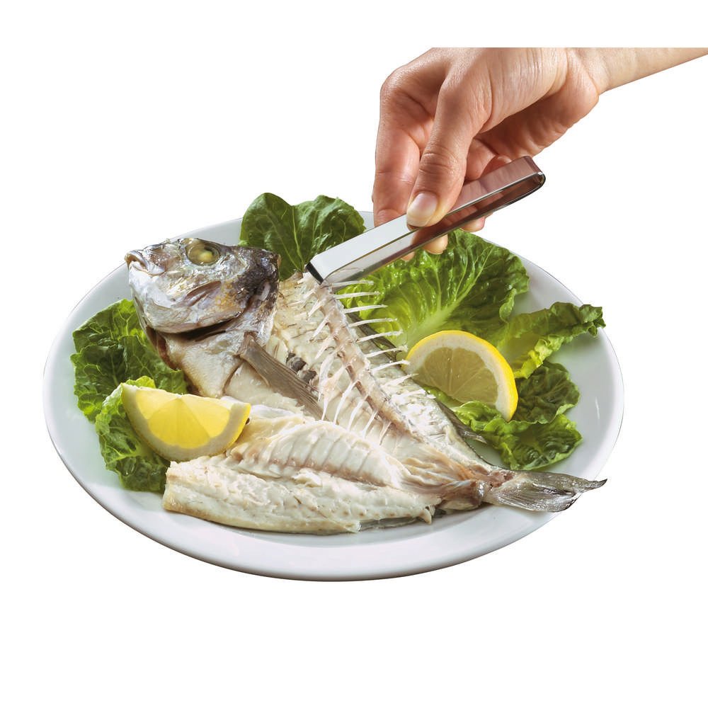 KUCHENPROFI Pinceta za čišćenje ribe 12cm - detalj