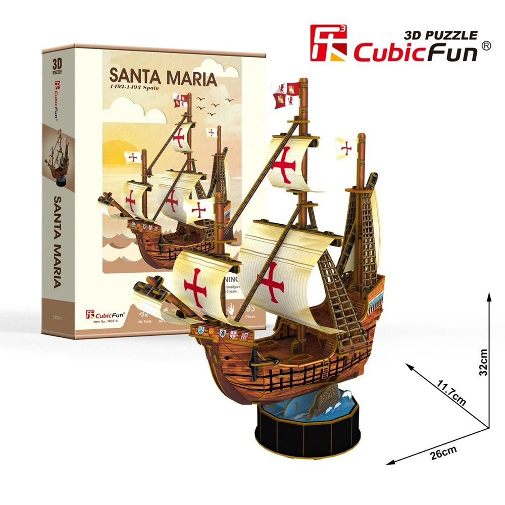 CUBIC FUN Maketa broda Santa Maria T4031h - detalj