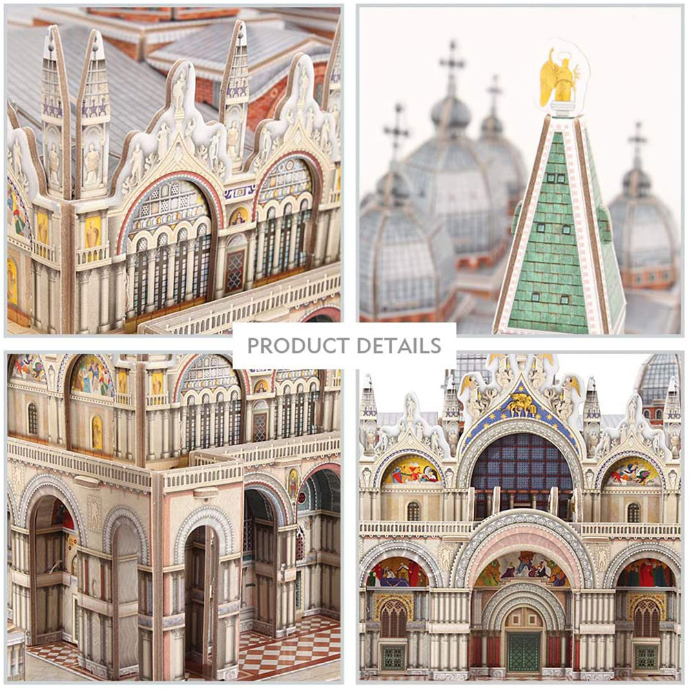 CUBIC FUN Maketa Trg svetog Marka Venecija DS0980h - detalj