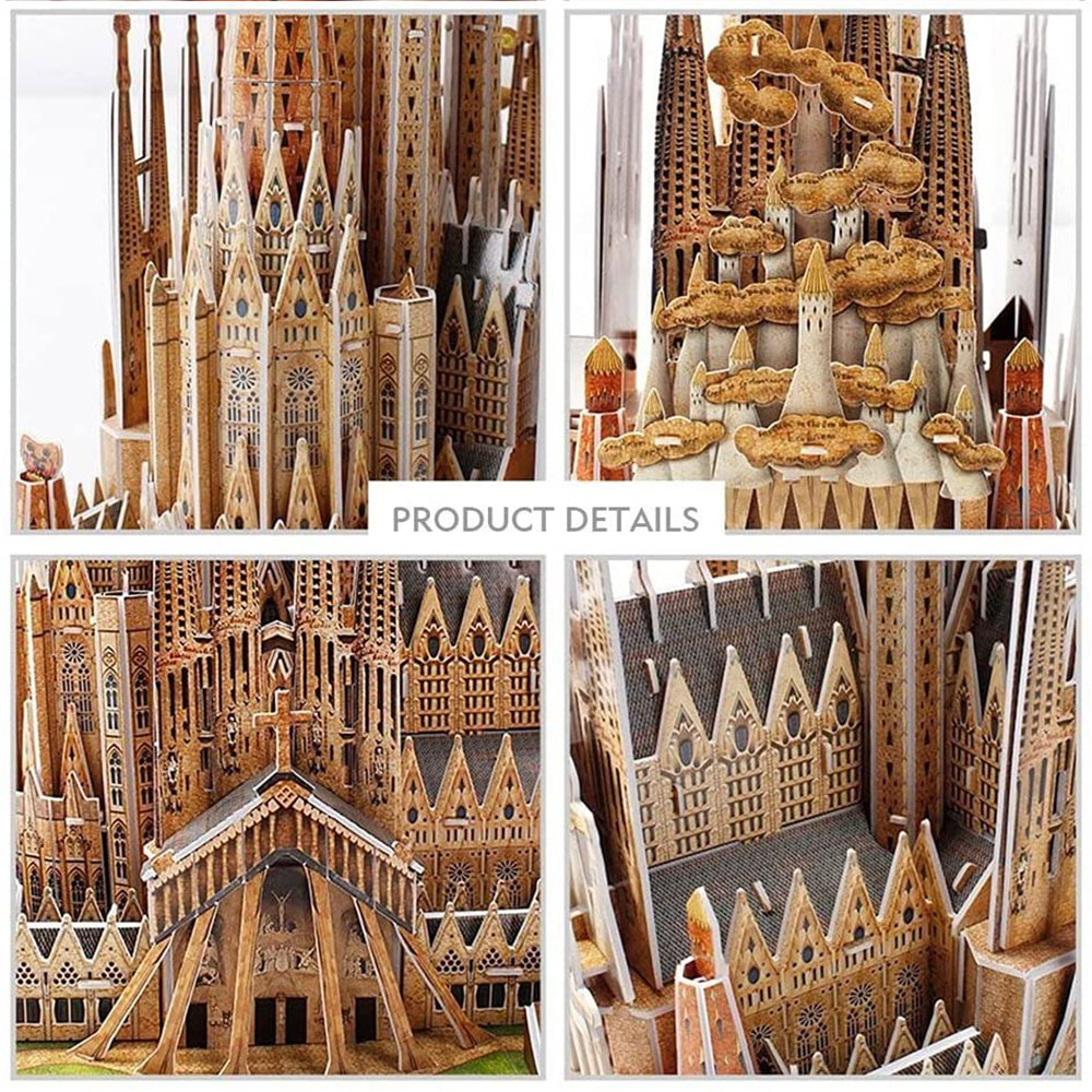 CUBIC FUN Maketa La Sagrada Familia Barselona DS0984h - detalj