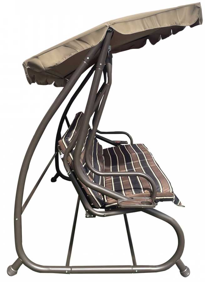 Ljuljaška Za Dvorište i Terasu sa Naslonom koji se obara - Trosed Deluxe - detalj