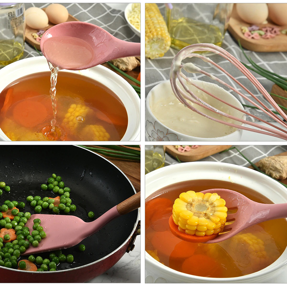 Set pribora za kuvanje Baby Pink - detalj