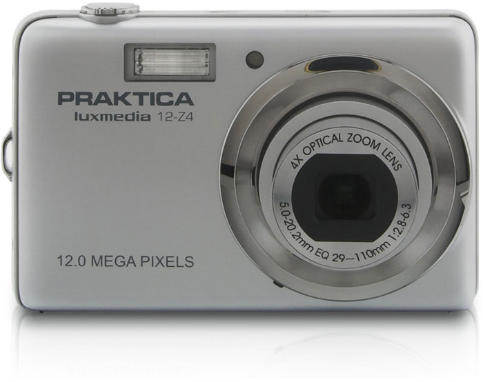 Praktica digitalni fotoaparat Luxmedia 12-Z4 srebrni - detalj