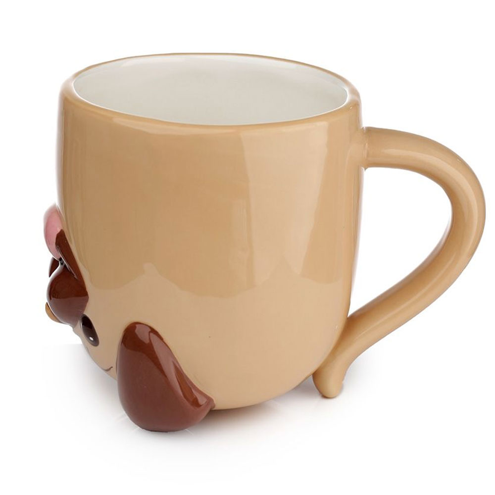 3D šolja sa tacnom Pas - detalj