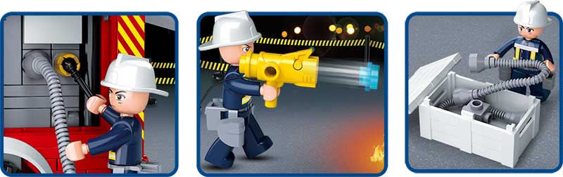 Sluban Kocke - Vatrogasci - FireConventional Pumper - M38-B0626 - pogled 4