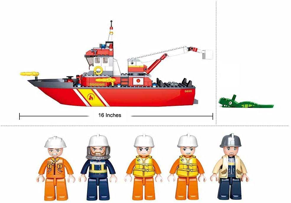 Sluban Kocke - Vatrogasni Brod M38-B0630 - pogled 4