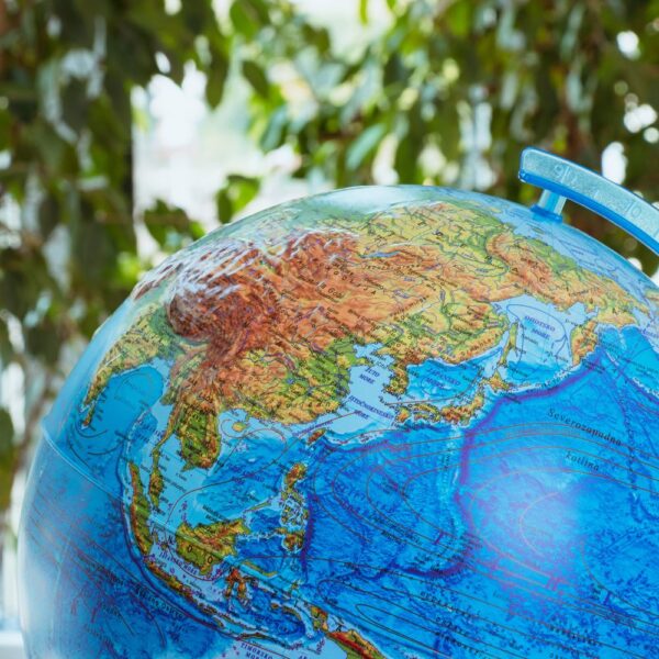 Alaysky Globus sa LED svetlom na baterije Reljef 32cm - pogled 4