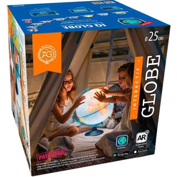 Alaysky Globus sa LED svetlom na baterije 25cm - pogled 4