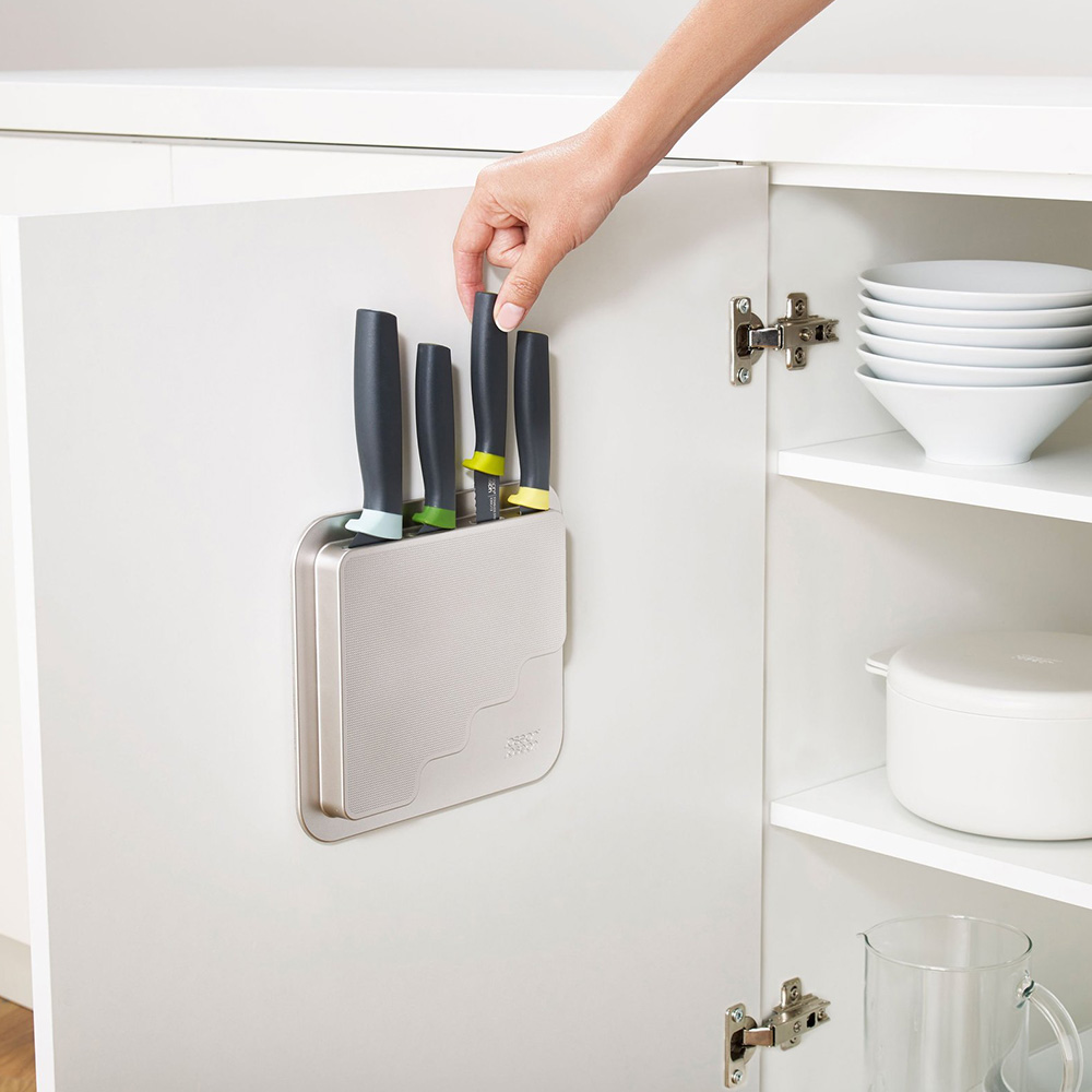 Joseph Joseph Set kuhinjskih noževa sa nosačem za vrata DoorStore Knives - pogled 4