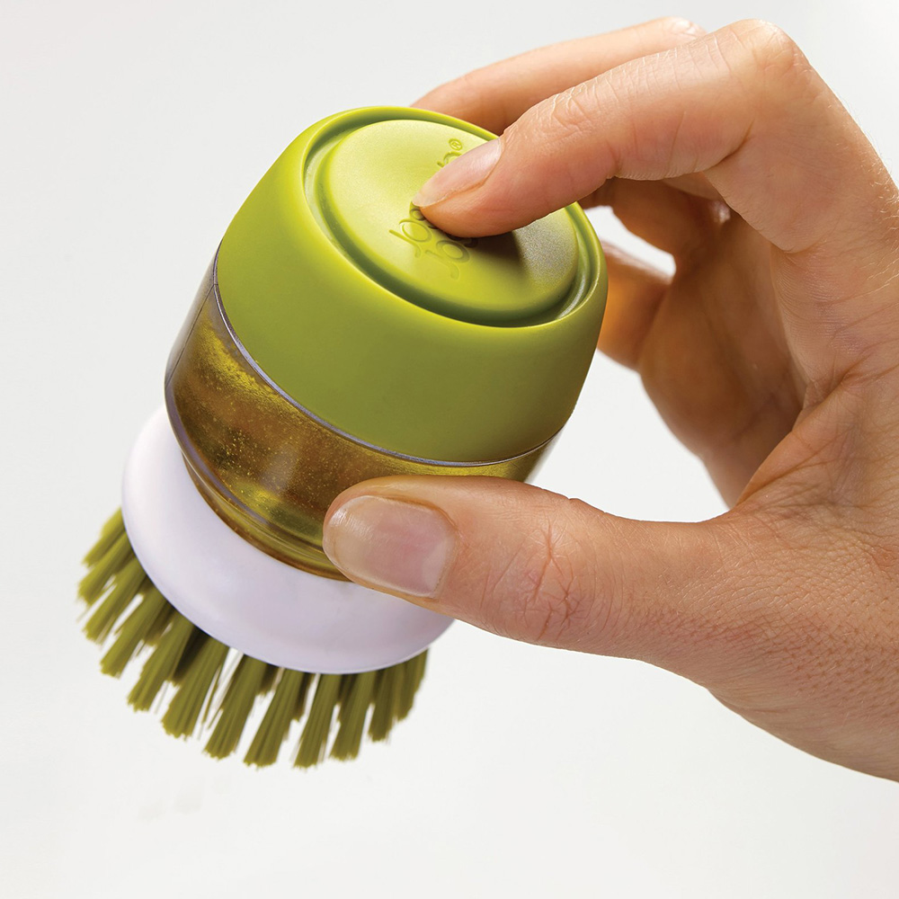 Joseph Joseph Četka sa dozatorom deterdženta Palm Scrub - pogled 4