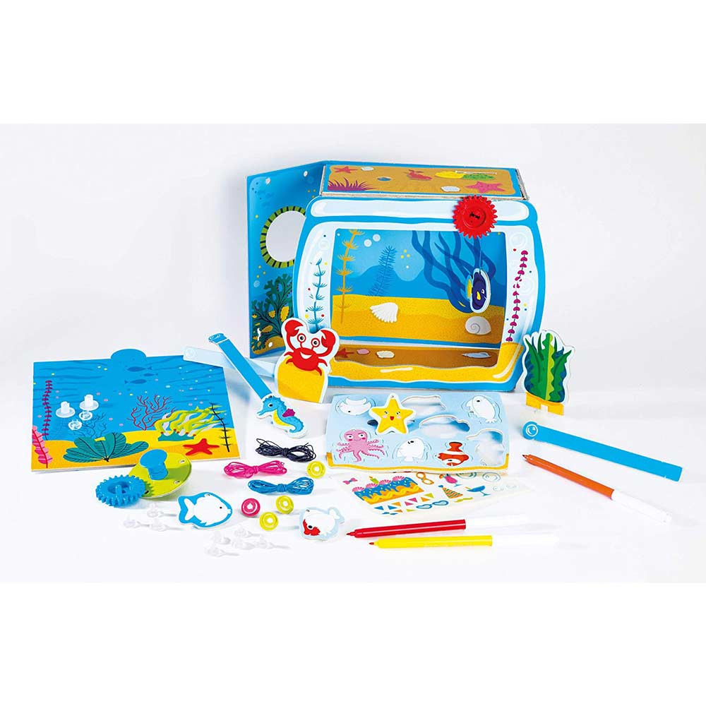 Clementoni 3D Akvarijum kreativni set CL15272       - pogled 4