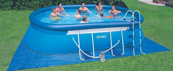 Intex Ovalni Bazen 549 x 305 x 107 cm Sa Kompletnom Opremom 57998 - pogled 4