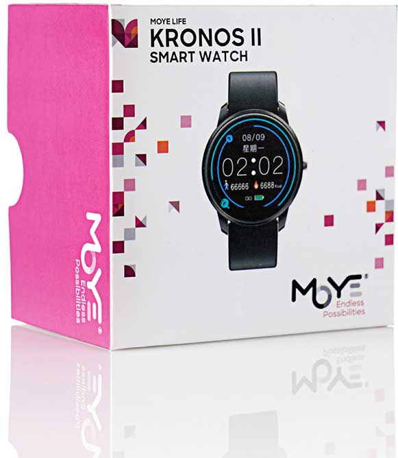 Moye Smart Watch Kronos II - White  - pogled 4