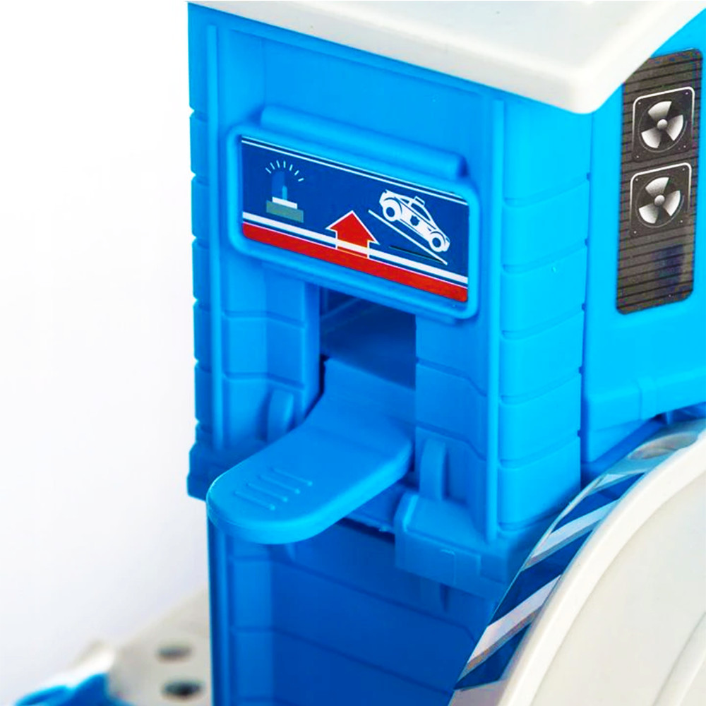 Dečija igračka Velika policijska stanica - garaža - pogled 4