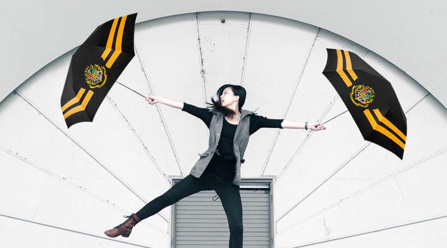 Harry Potter Hogwarts mini kišobran - pogled 4