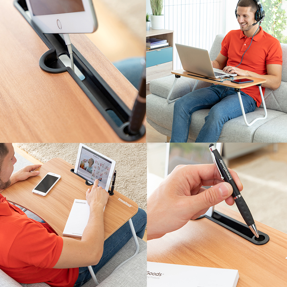 Sklopivi Stočić Za Doručak u Krevetu ili Postolje Za Laptop - pogled 4