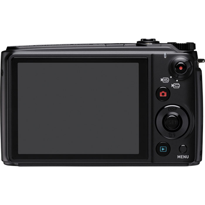 Casio EX-FH100 crni digitalni fotoaparat - pogled 4