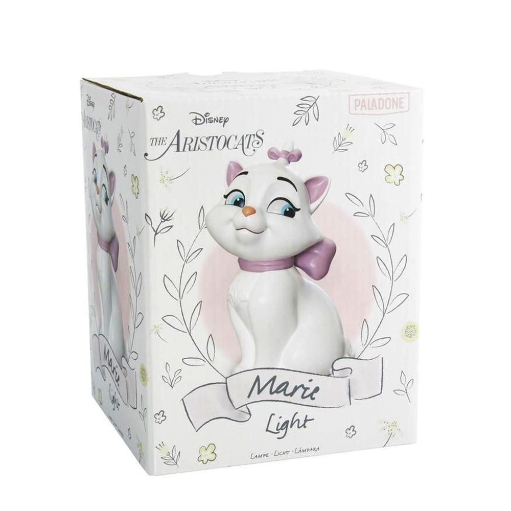 Disney stona lampa maca Marie - pogled 4