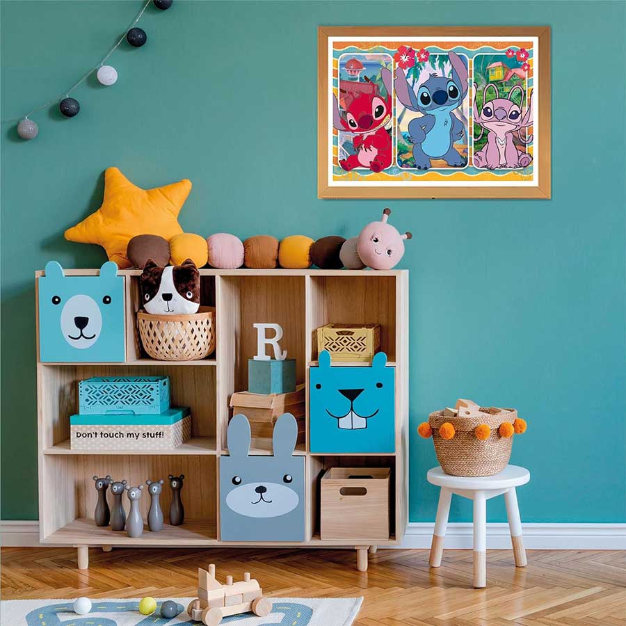 Puzzle slagalica 24 maxi dela Disney Stitch Clementoni 24029 - pogled 4