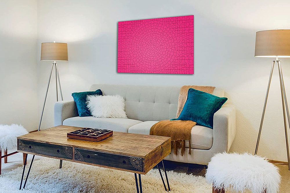 Puzzle Slagalica 654 Krypt Pink Ravensburger 16564 - pogled 4