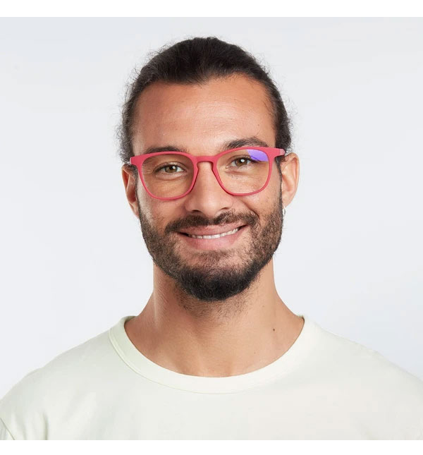 Naočare za računar Barner Dalston Burgundy red - pogled 4