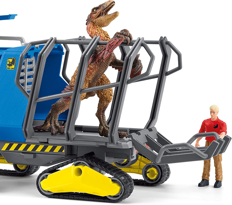 Schleich Figurice Dinosaurusi - Vozilo guseničar za transport dinosaurusa 42604 - pogled 4
